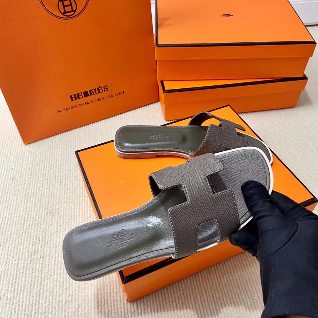 에르메스 올수공 오란 슬리퍼 샌들 앱송 86